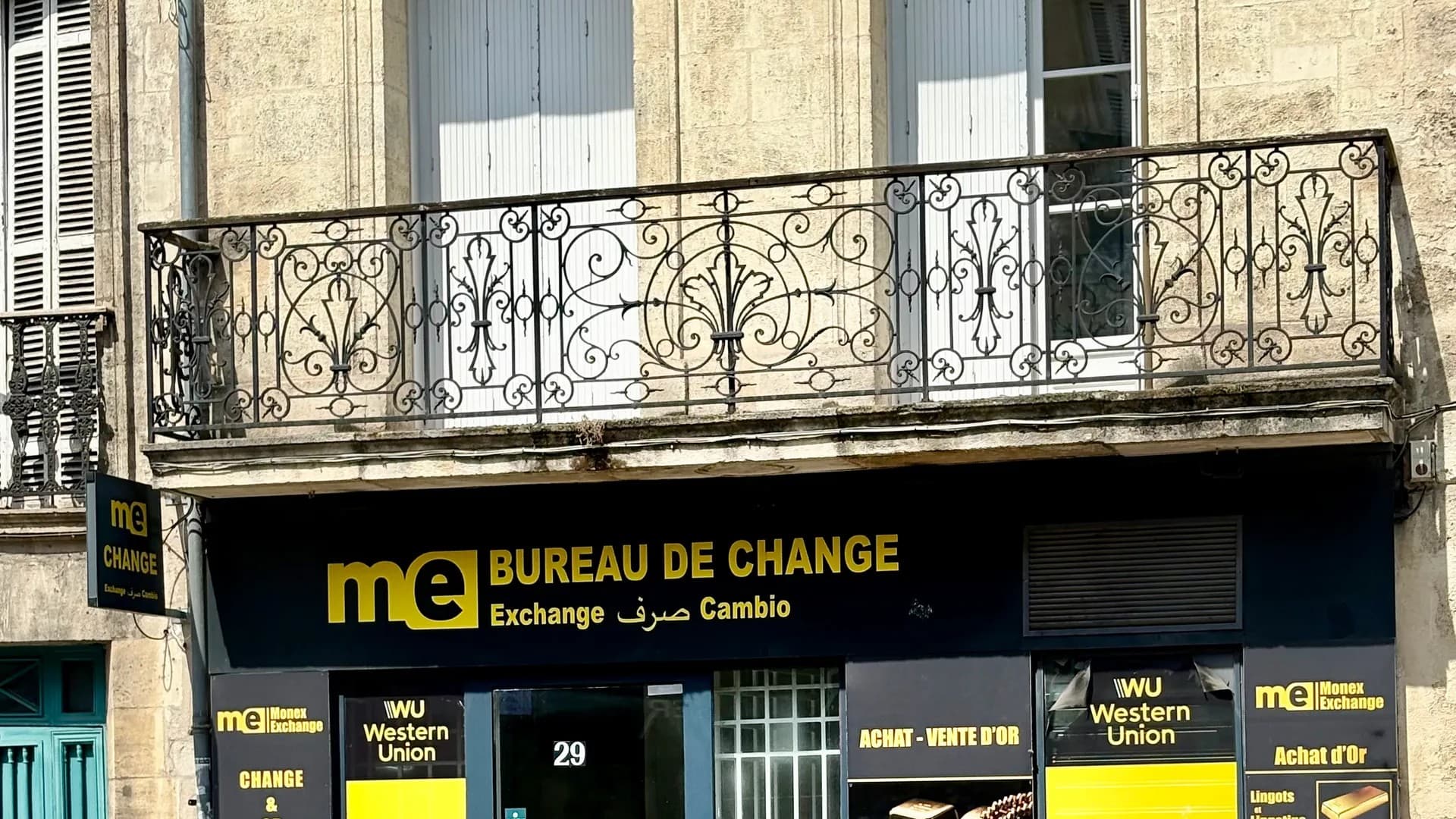 Agence Monex Or de la place Gambetta, à Bordeaux