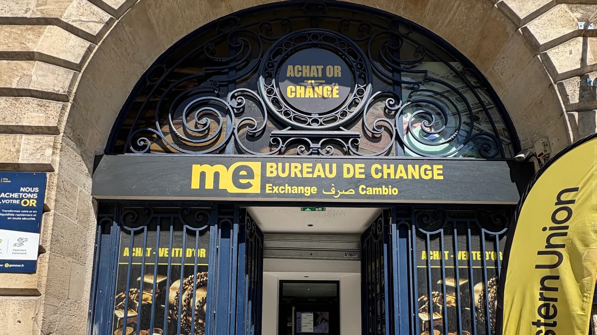 Agence Monex Or du 31 cours Victor Hugo, à Bordeaux